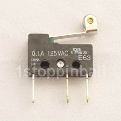 Sub-microswitch with Blade Rollover - E63