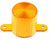 Plastic Light Dome with Tabs