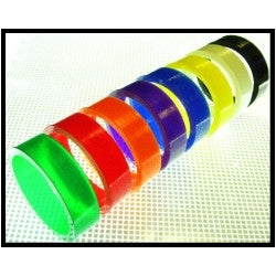 Translucent 1 " Flipper Rubbers - Various Colours