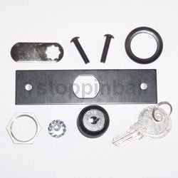 Backbox Lock and Lock Plate Assembly  Williams / Bally
