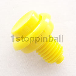 thumbnail image 2 of Pinball Flipper Button - 1-3/8" Shaft (Red) 2 of 13